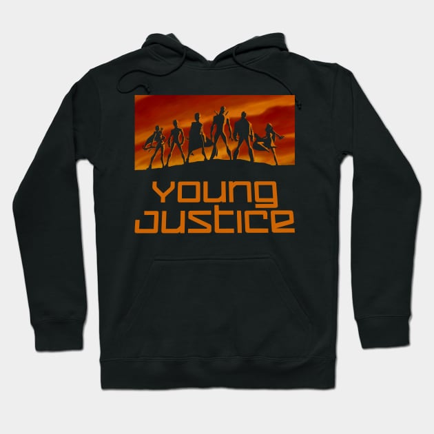 Young Justice Hoodie by Grayson888